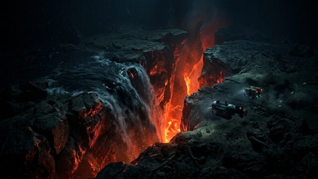 What If the Ocean Floor Cracked Open in the Deepest Trench?