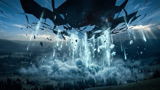 What If the Atmosphere Instantly Liquefied at Absolute Zero?