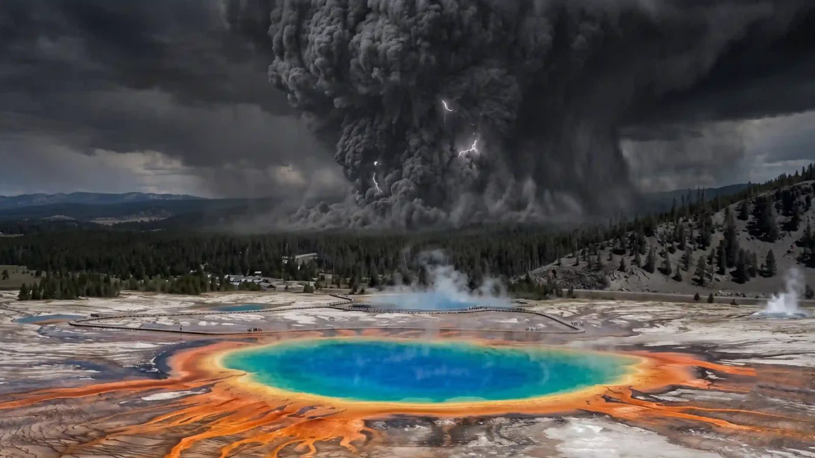 What If the Yellowstone Caldera Erupted Tomorrow?